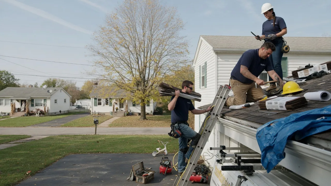 Local Roofing Contractors in Ingraham, IL near me